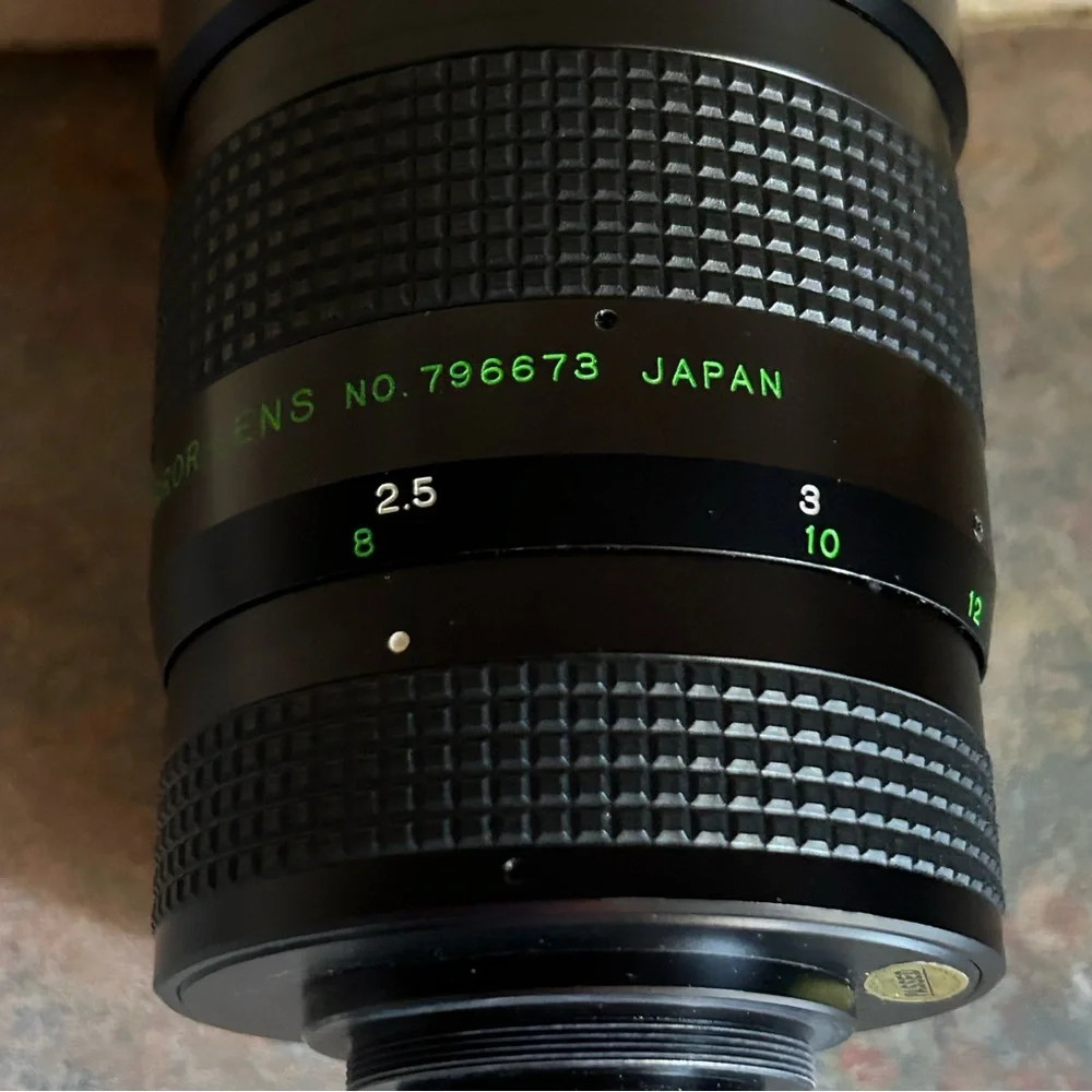 QUANTARAY 500mm F/8 MIRROR LENS EXCELLENT CONDITION 📷